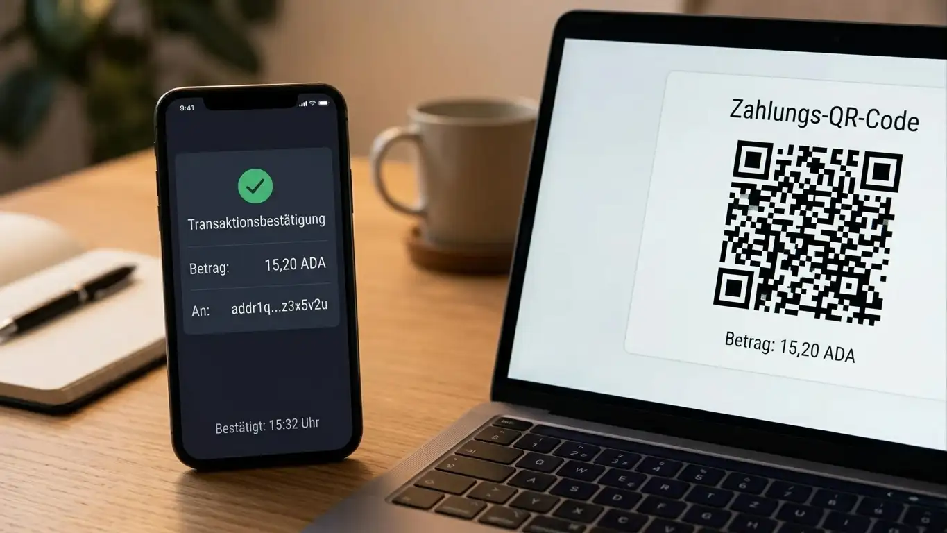 Cardano Einzahlung und Auszahlung mit ADA im Casino