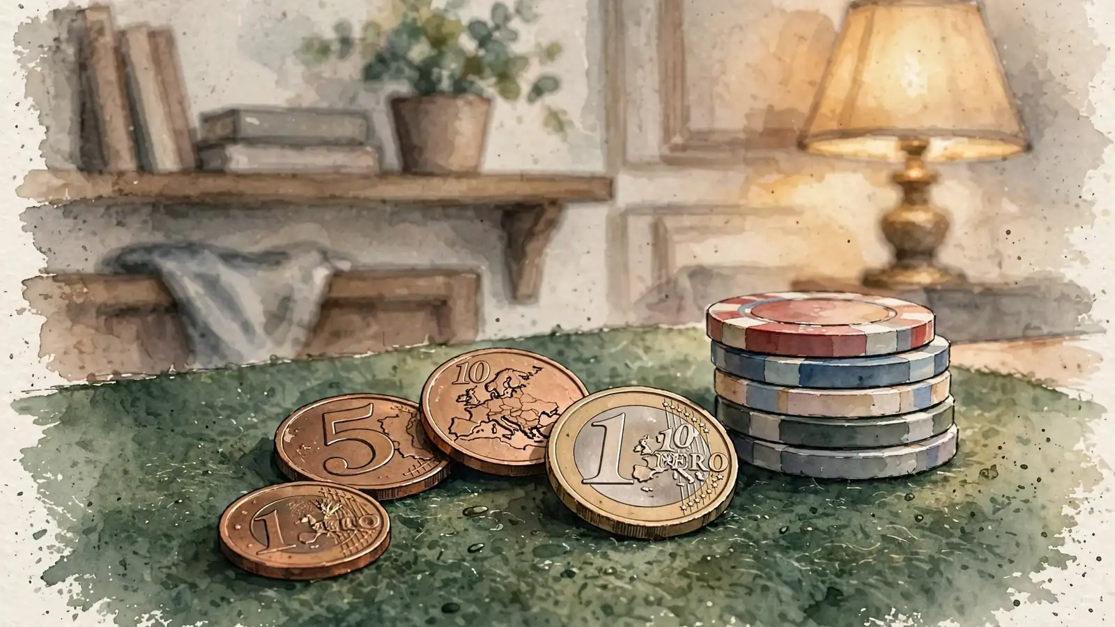 Casino-Spiele mit 1, 5, 10 Cent und 1 Euro Einsatz