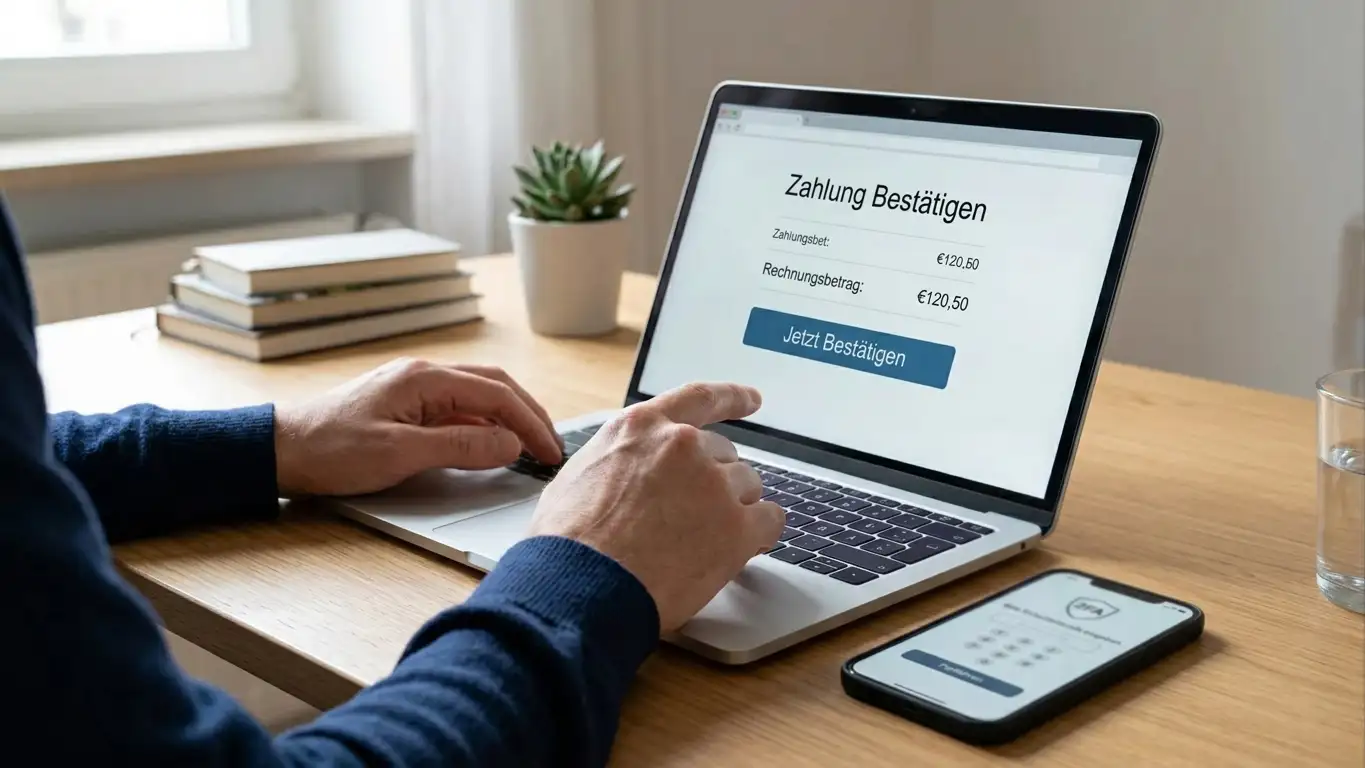 Einzahlung per Lastschrift im Online-Casino — Freigabe im Online-Banking mit starkem Nachweis