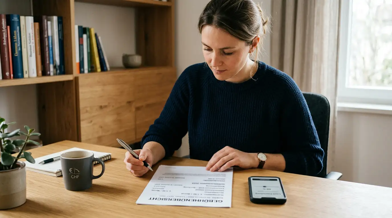 Limits und Gebühren bei PostFinance Zahlungen in Schweizer Franken