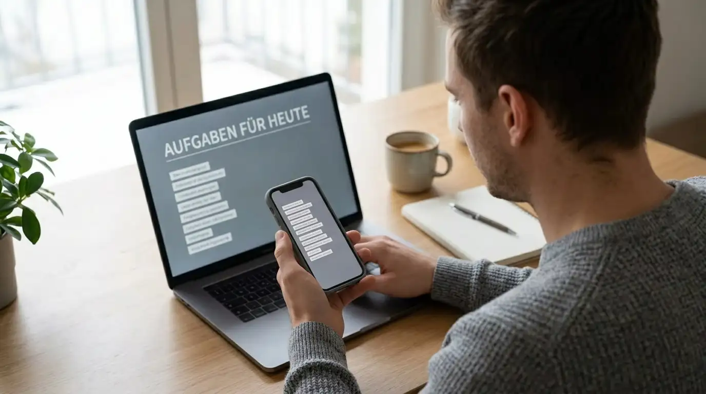 Person prüft die Whitelist der Glücksspielbehörde auf einer legalen Casino-App