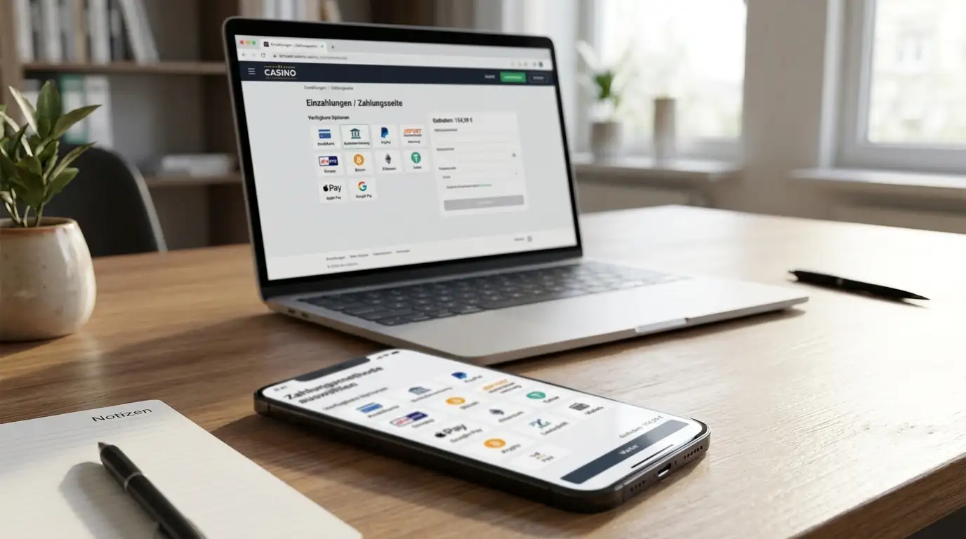 Smartphone mit Zahlungs-App und verschiedenen Zahlungsmethoden-Symbolen auf Bildschirm
